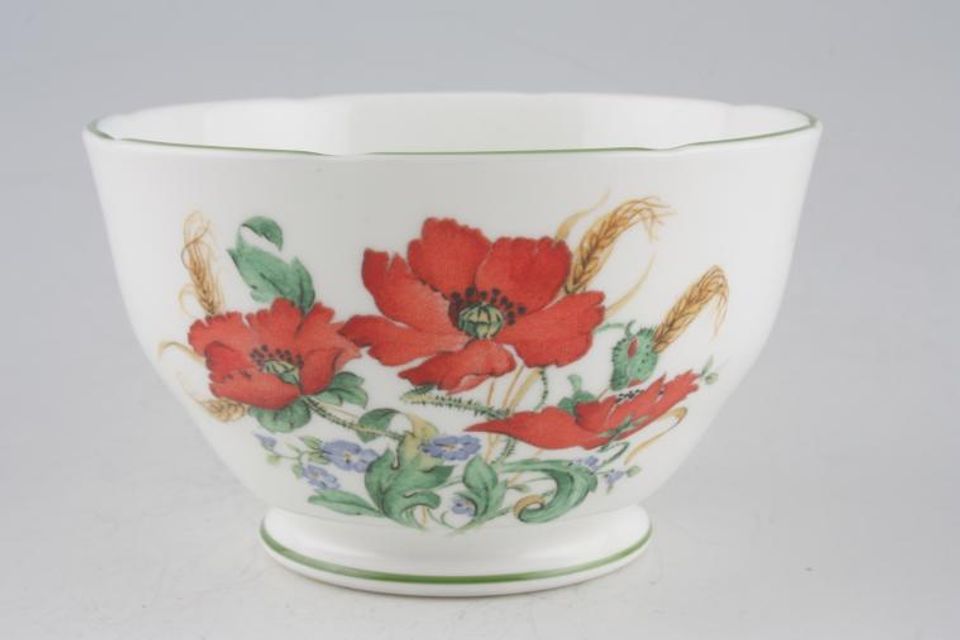 Duchess Poppies Sugar Bowl - Open (Tea) 4 1/2"