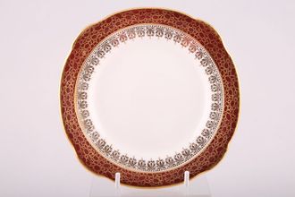 Duchess Winchester - Burgundy Tea / Side Plate Squared Edge 6 1/8"