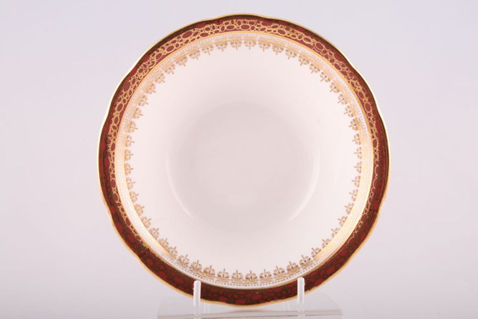 Duchess Winchester - Burgundy Soup / Cereal Bowl 6 1/2"