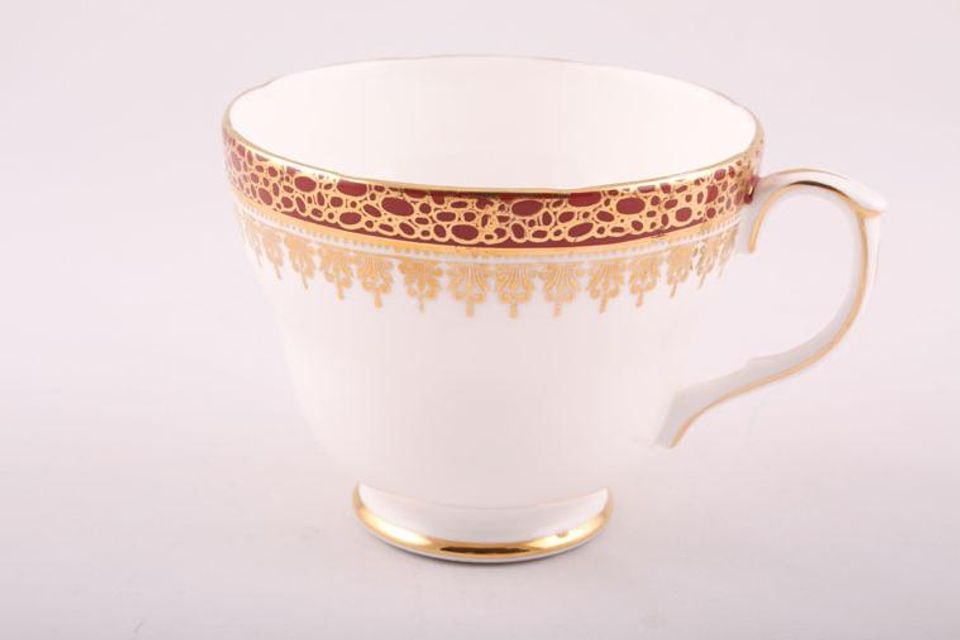 Duchess Winchester - Burgundy Breakfast Cup 3 7/8" x 3 1/4"