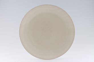 Denby Drama Dinner Plate Cream - Deep plate 11"