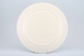 Denby Drama Dinner Plate Cream - Rimmed 11"