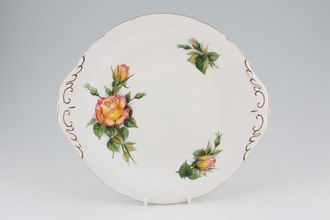 Paragon Harry Wheatcroft Roses - Peace Cake Plate Peace 10 3/8"