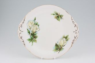 Paragon Harry Wheatcroft Roses - Virgo Cake Plate Round - Eared 10 1/2"