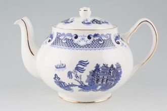 Duchess Willow - Dark Blue Teapot Shape 1 2pt