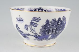 Duchess Willow - Dark Blue Sugar Bowl - Open (Tea)