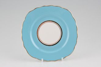 Colclough Harlequin - Ballet - Medium blue Tea / Side Plate 6"
