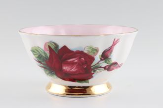 Paragon Harry Wheatcroft Roses - Grand Gala Sugar Bowl - Open (Tea) Grand Gala 4 3/4"
