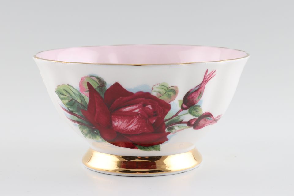 Paragon Harry Wheatcroft Roses - Grand Gala Sugar Bowl - Open (Tea) Grand Gala 4 3/4"