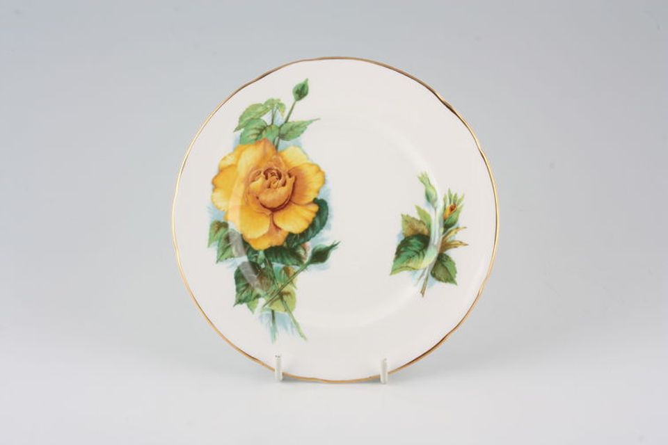 Paragon Harry Wheatcroft Roses - Mms Ch Sauvage Tea / Side Plate Mms Ch Sauvage 6 1/4"