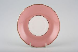 Colclough Harlequin - Pink Tea Saucer