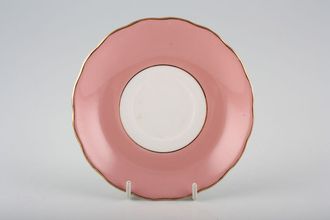 Colclough Harlequin - Pink Tea Saucer 5 1/2"