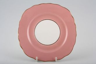 Colclough Harlequin - Pink Tea / Side Plate square 6"