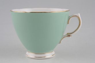 Sell Colclough Harlequin - Green Teacup shape H - wavy rim 3 3/8" x 2 7/8"