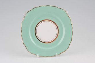 Colclough Harlequin - Ballet - Green Tea / Side Plate square 6 1/8"