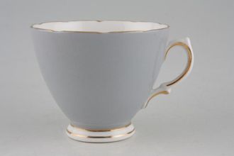 Colclough Harlequin - Grey Teacup shape H - Leigh - wavy rim 3 3/8" x 2 7/8"