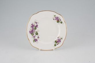 Duchess Violets Tea / Side Plate Square 6 1/8"