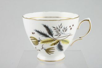 Colclough Stardust - 6791 Teacup H fluted leigh 3 3/8" x 2 3/4"