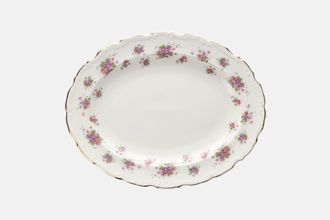 Royal Albert Violetta Oval Platter 13 1/2"