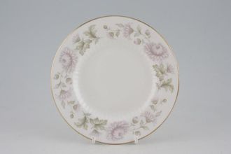 Duchess Morning Mist Tea / Side Plate Straight edge - Ribbed Inside 6 1/2"