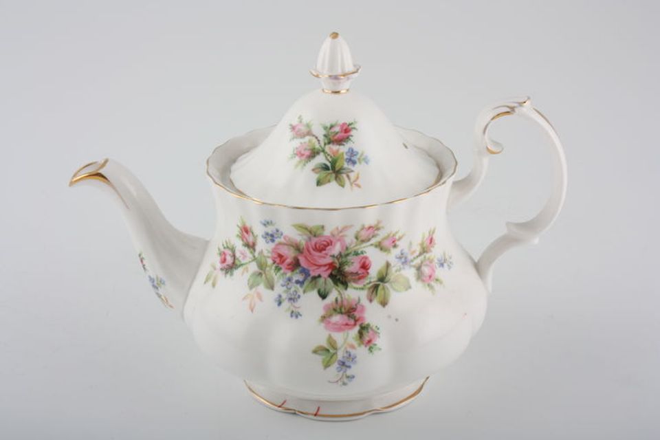 Royal Albert Moss Rose Teapot 1 1/2pt