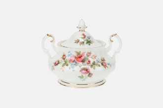 Royal Albert Moss Rose Sugar Bowl - Lidded (Tea)