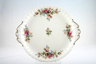 Sell Royal Albert Moss Rose Cake Plate fluted, round 10 1/2"