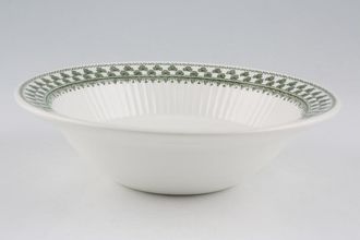 Sell Adams Lincoln Green Soup / Cereal Bowl Rimmed 6 1/4"