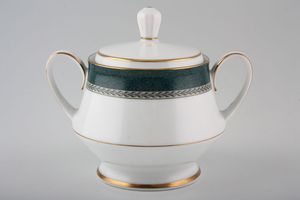 Noritake Lyndhurst - Green Sugar Bowl - Lidded (Tea)