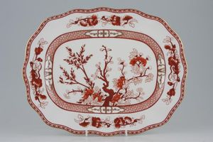 Coalport Indian Tree - Coral Oval Platter