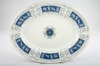 Sell Coalport Revelry - Blue Oval Platter 13 1/4"