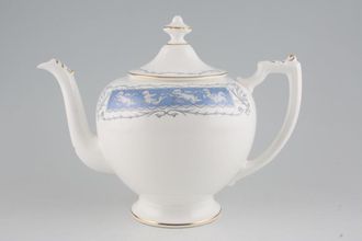 Coalport Revelry - Blue Teapot large 2 1/4pt