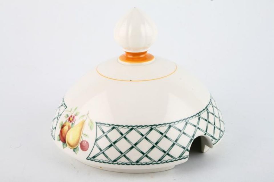Villeroy & Boch Basket Vegetable Tureen Lid Only With a cut-out