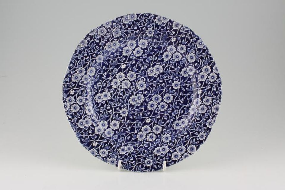 Burleigh Blue Calico Breakfast / Lunch Plate 9 5/8"