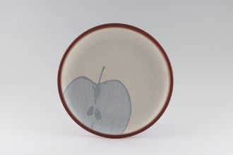 Denby Juice Fruits - Berry Breakfast / Lunch Plate Beige background with blue berry pattern 9"