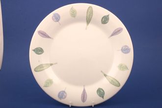 Portmeirion Seasons Collection - Leaves Dinner Plate White edge 10 3/4"