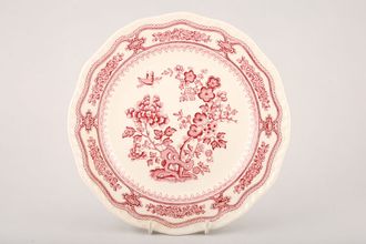 Masons Manchu - Pink Breakfast / Lunch Plate 9"