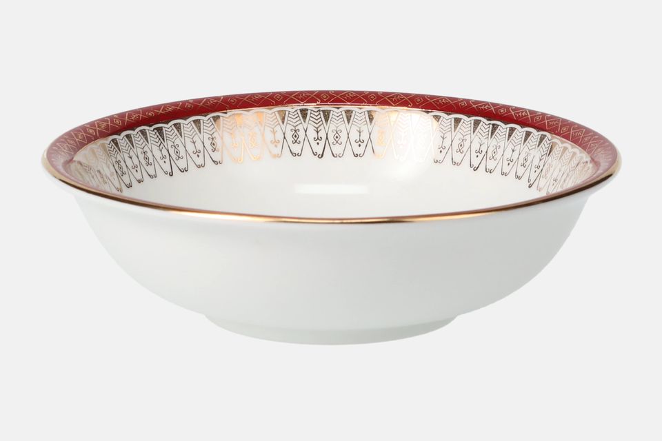 Royal Grafton Majestic - Red Soup / Cereal Bowl 6"