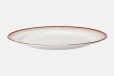 Royal Grafton Majestic - Red Oval Platter 13 1/4" thumb 2