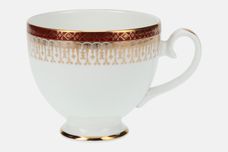 Royal Grafton Majestic - Red Breakfast Cup Leigh shape 3 5/8" x 3 1/4" thumb 1