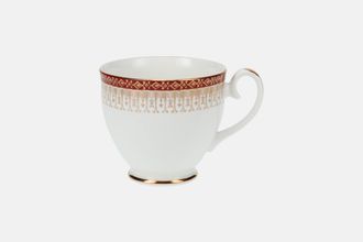 Royal Grafton Majestic - Red Breakfast Cup Small foot 3 5/8" x 3 1/4"