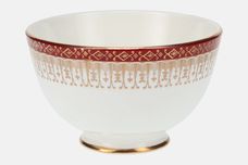 Royal Grafton Majestic - Red Sugar Bowl - Open (Tea) Round with foot 4 1/4" thumb 1
