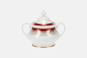 Royal Grafton Majestic - Red Sugar Bowl - Lidded (Tea)