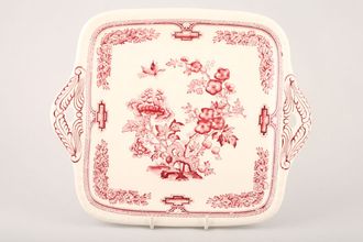 Sell Masons Manchu - Pink Cake Plate Square