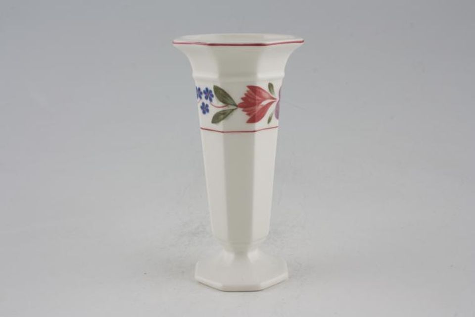Adams Old Colonial Vase straight sided - slim 5"