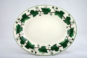 Sell Wedgwood Napoleon Ivy - Green Edge Oval Platter 12 3/4"
