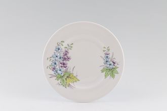 Royal Albert Flower of the Month Series - No Gold Tea / Side Plate July - Larkspur 6 1/4"