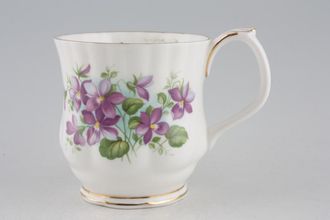 Sell Royal Albert Flower of the Month Series - Montrose Shape Mug February - Violets 3 1/4" x 3 1/4"
