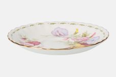 Royal Albert Flower of the Month Series - Montrose Shape Coffee Saucer April - Sweet Pea 4 3/4" thumb 2