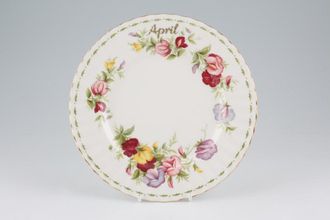 Sell Royal Albert Flower of the Month Series - Montrose Shape Salad/Dessert Plate April - Sweet Pea 8"